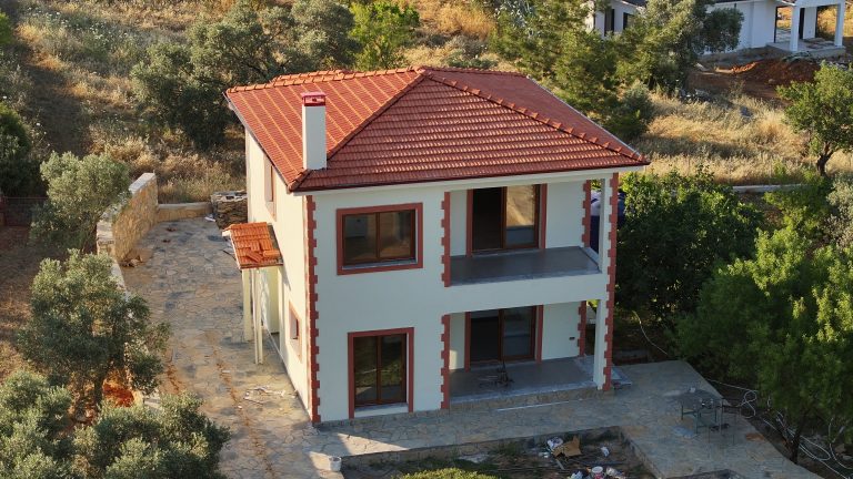 Bodrum Kızılağaç 158 m2 Dubleks Hafif Çelik Villa Projesi