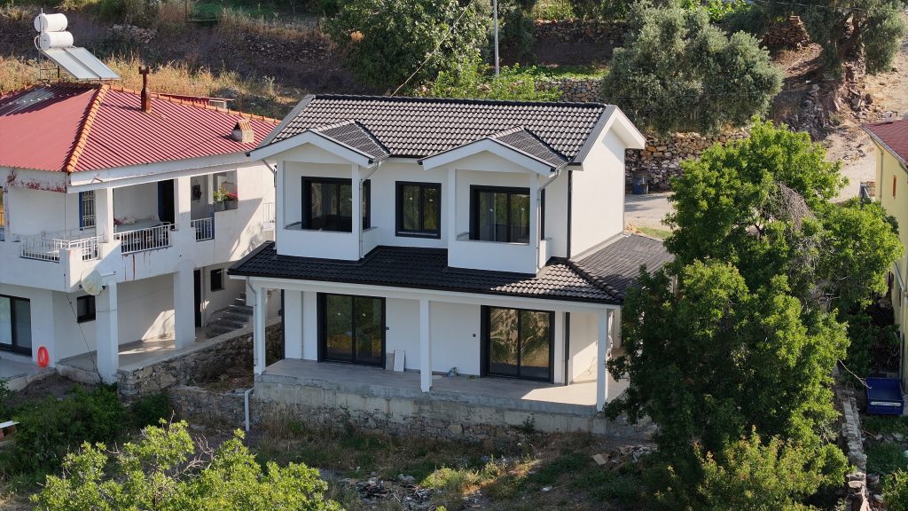 Milas Bozalan 132 m2 Hafif Çelik Ev Projesi